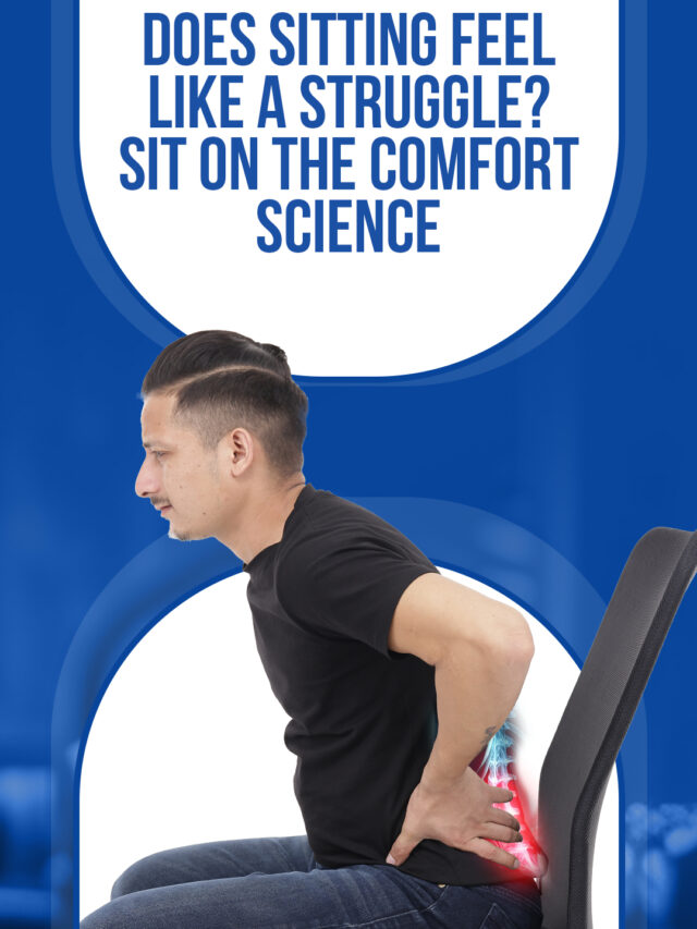 Coccyx Seat Cushion for Tailbone Pain & Sitting Comfort